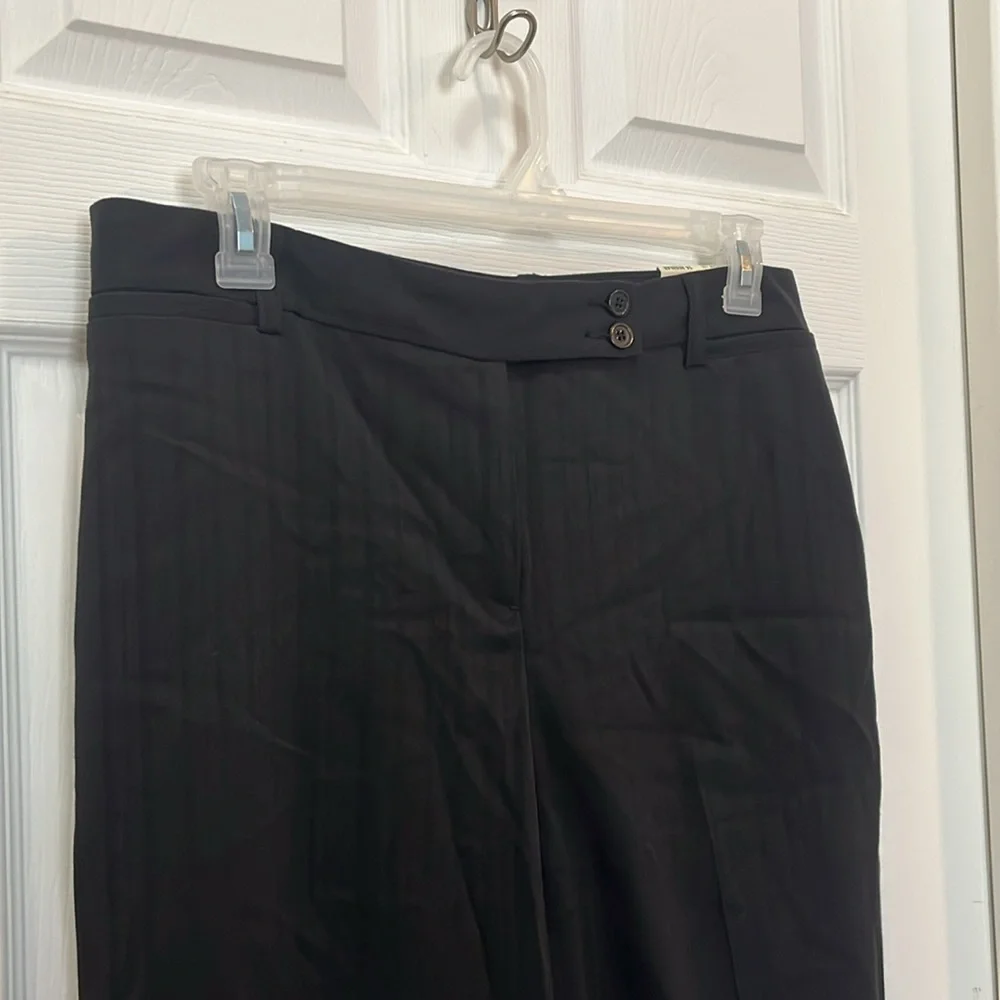 NWT VanHeusen black trouser leg slacks - Picture 2 of 14